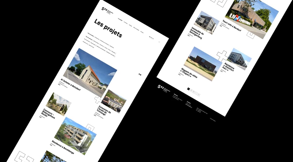 Branding & Webdesign für Schumacher Schmiz architectes