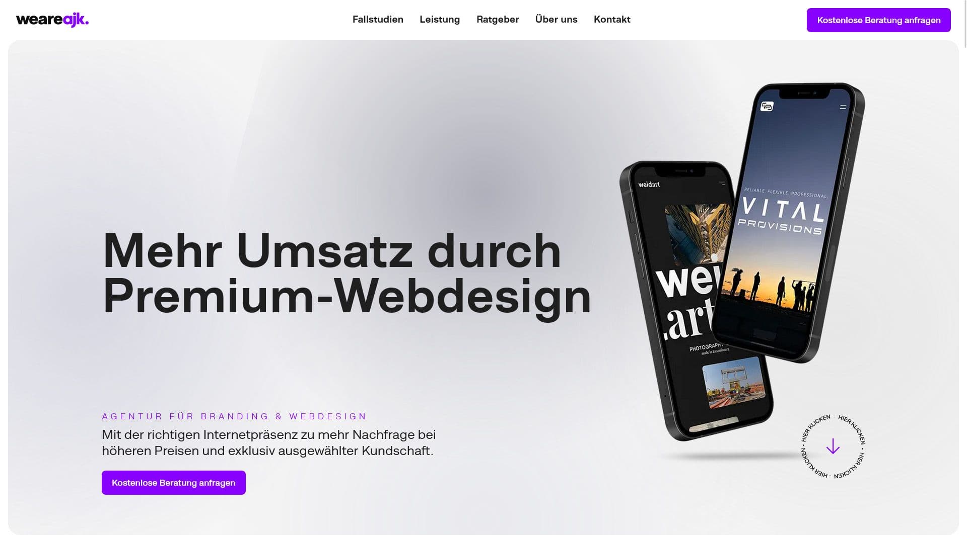 Neue Website von weareajk